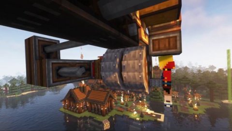 Create mod + Create stuff additions XP FARM from cobblestone 1.19.2-1.20.1 (minecraft java edition)