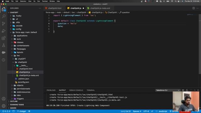 #chatgpt Integration with #salesforce By Rajul Vishwakarma | Salesforce Integration | LWC | Open A смотреть онлайн