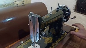 швейная машина Lucznik 82R. демонстрация.