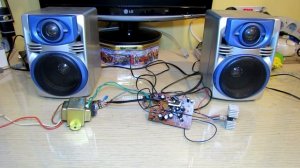 Переделка китайского магнитофона в колонки для компа