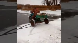 Тест драйв самодельного трицыкла