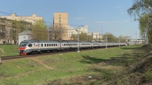 Электропоезд ЭП2Д-0041, перегон Подмосковная - Тушино