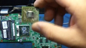 Ноутбук Hp dv6-3125er. Post code 17h. Неисправность видеочипа.