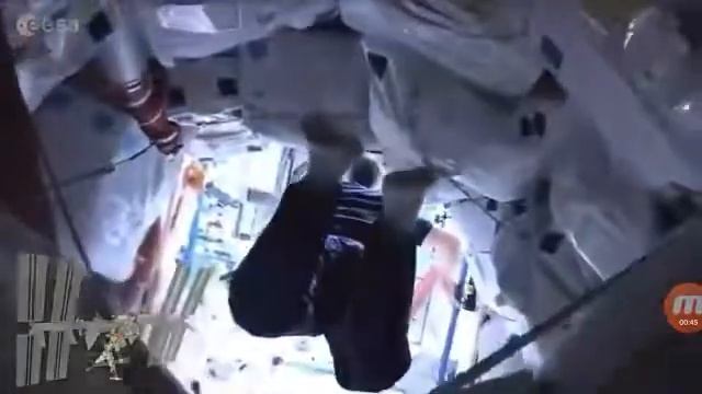 ВНУТРИ МКС|NASA|КОСМОС