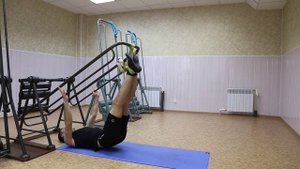 Качели Юлина. Силовая работа. На закачку мышц спины!!!