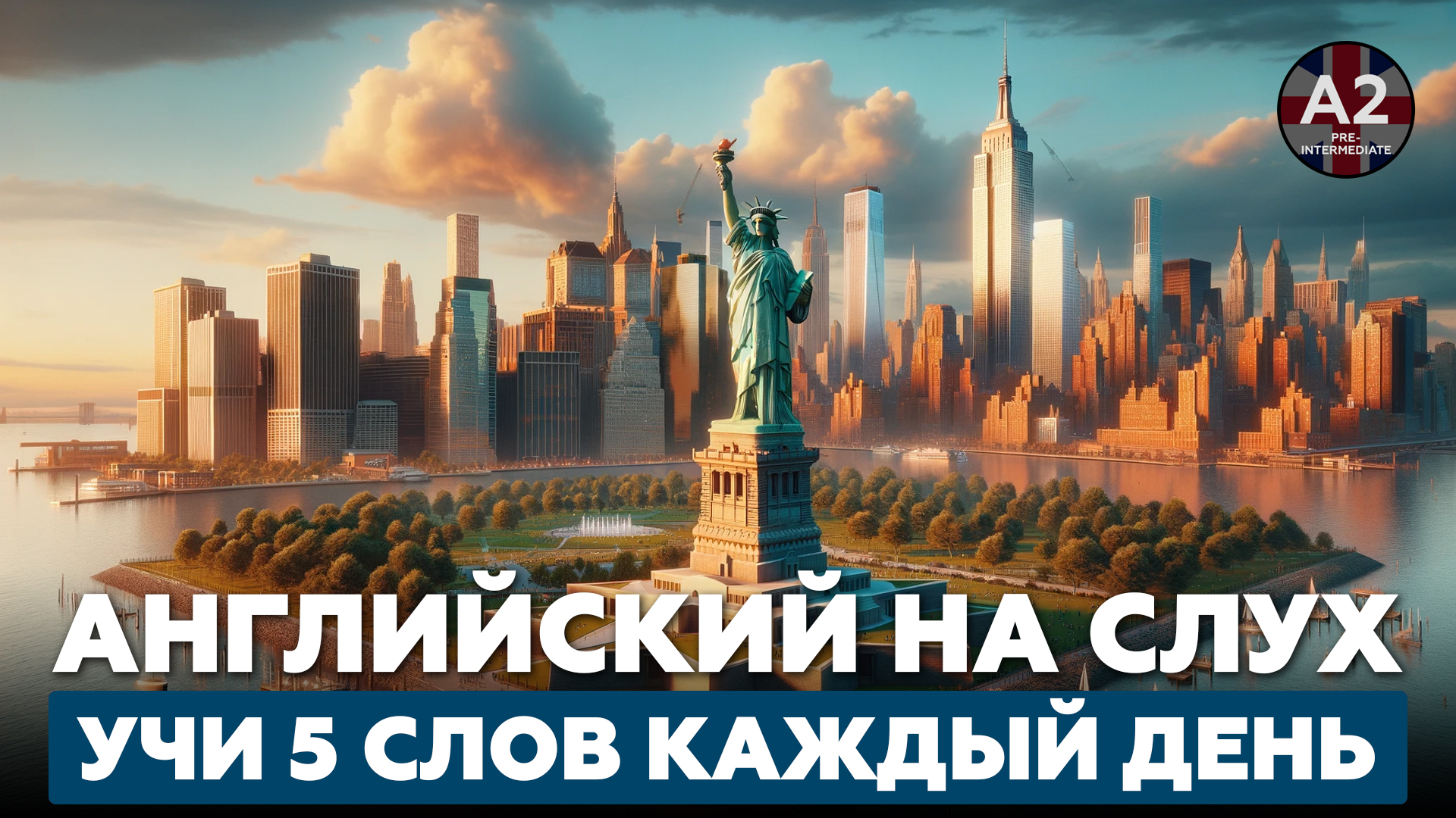 Учим 5 английских слов в день. Уровень - А2.