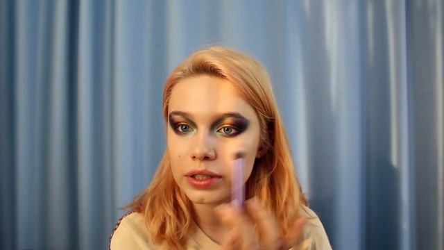 Обзор палетки Prelude Chroma lime crime + накрутка волос смотреть онлайн