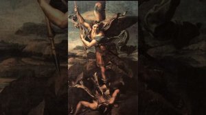 Рафаэль Санти – Святой Михаил, побеждающий дьявола.