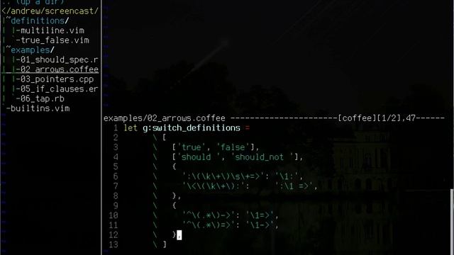 Switch.vim смотреть онлайн