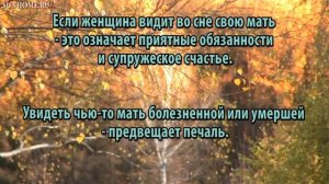 К чему снится Мать сонник, толкование сна