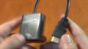 Переходник с HDMI на VGA