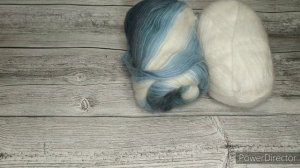 Неделя зимних стартов. День 4. Платок в технике двустороннего жаккарда