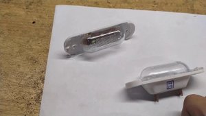 LED плафоны подсветки номерного знака Шевроле нива, Лада Гранта, Ваз классика, Ваз 2110, 2112, 2115