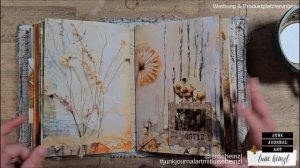 JUNK JOURNAL "DRIED GATHERINGS" FLIP THROUGH - Inpiration für dein herbstliches Journal