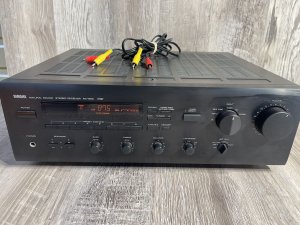 Стереоприемник Yamaha RX-550 с пультом дистанционного управления-ЯПОНИЯ-ФЕВРАЛЬ-1991-ГОДА