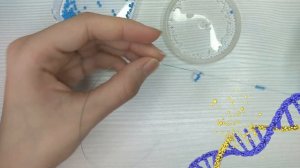 Как сделать колечко из бисера ДНК. Кольцо из бисера ДНК.