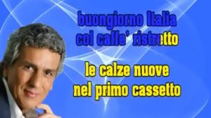 Toto Cutugno L'italiano Karaoke Instrumental + lyrics
