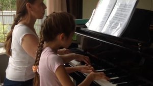 М. Балакирев "На Волге" (ансамбль в 4 руки)