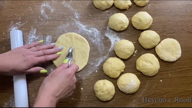 Быстрые Ванильные /Лепёшки Лепешки Пышные на кефире