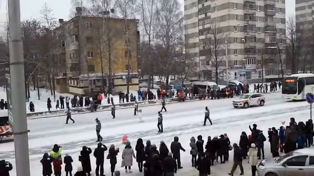 Олимпийский огонь в Уфе смотреть онлайн