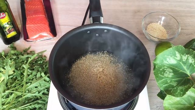 Салат с КИНОА и Овощами | Диетический салат | Как приготовить киноа смотреть онлайн