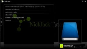 Tutorial: Instalação add on Maintnence Clear Cache KODI