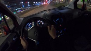 Ford Tourneo Courier Night | 4K POV Test Drive #396 Joe Black