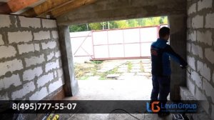 Замер секционных ворот