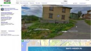 Мурманск на картах Яндекса