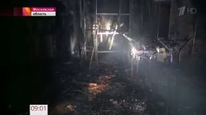 В подмосковном Чехове сгорел крупный торговый центр, никто не пострадал.