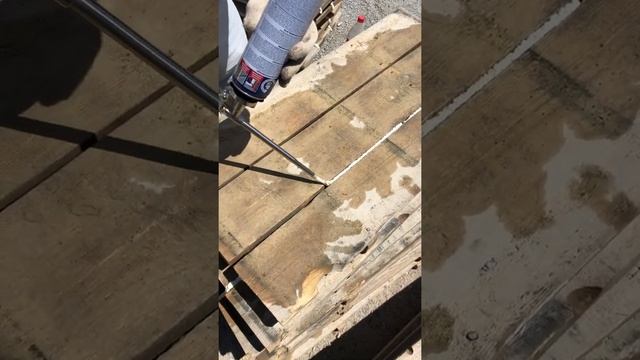 Лайфхак ремонт шлакоблочных поддонов