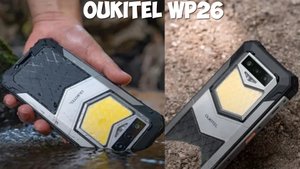 Oukitel WP26 бронированный смартфон с огромным фонарём