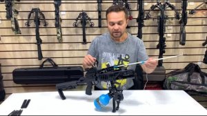 Компактный блочный арбалет с обратными плечами Mamba-V с набором боуфишинга (рыбалки)