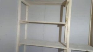 полки в кладовку каркас