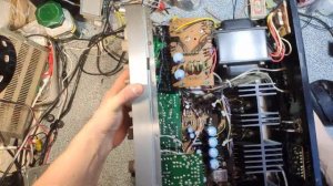 Sony TA-3650 усилитель мощности, "золотых времен Сони" винтаж 70х обзор начинки.