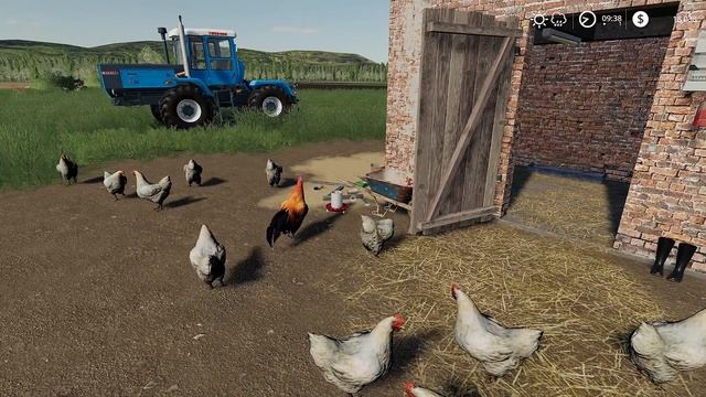 Farming Simulator 19 - Купил ТРАКТОР - Пашем и Сеем - Поставил КУРЯТНИК - Фермер в с. ВАРВАРОВКА # смотреть онлайн