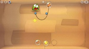 Cut the Rope - картонная коробка уровень 13