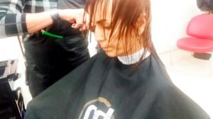 Каскад на очень, очень тонкий волос