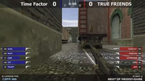 Полуфинал турнира по CS 1.6 от проекта Region-game.ru [TRUE FRIENDS -vs- Time Factor]2map @kn1feTV