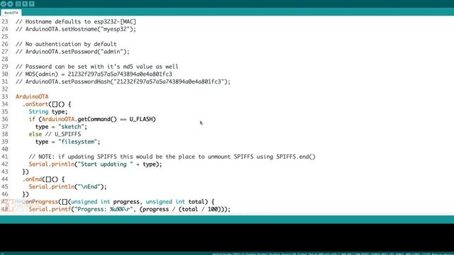 OTA with the ESP32 (Over The Air) смотреть онлайн