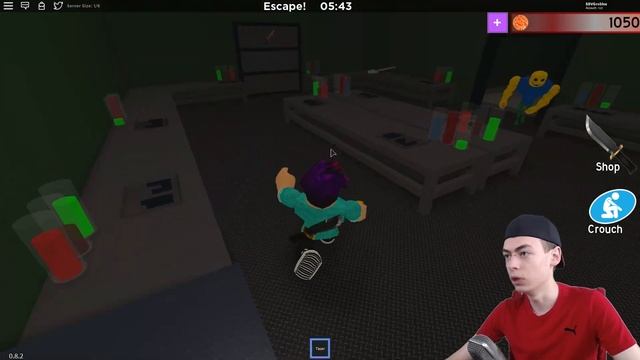 ПОБЕГ ОТ БЕКОНА В РОБЛОКС ЖУТКИЙ НАКАЧЕННЫЙ НОВИЧОК В ROBLOX смотреть онлайн