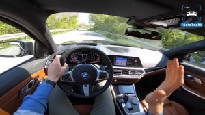 BMW M340i Touring REVIEW on AUTOBAHN [NO SPEED LIMIT] by AutoTopNL