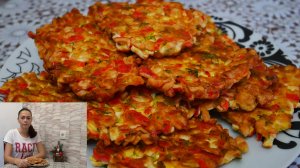 Жареные котлеты (оладьи) из КРАБОВЫХ ПАЛОЧЕК. Быстро и Вкусно! ЕШЬ И НЕ МОЖЕШЬ ОСТАНОВИТЬСЯ!