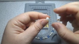 Красивый браслет из жемчуга майорка и стеклянных бусин. Сборка браслета. Бижутерия своими руками.