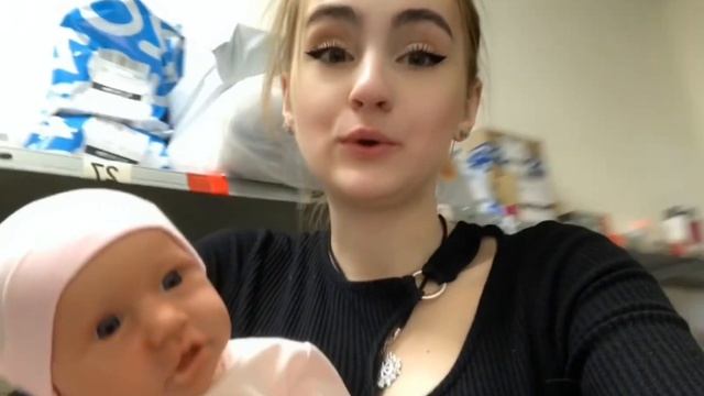 Сказала Имя/видео с куклой реборн/с мамой на работу?❤️? смотреть онлайн