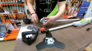 Быстрая сборка электрического триммера Redverg RD EB1400S