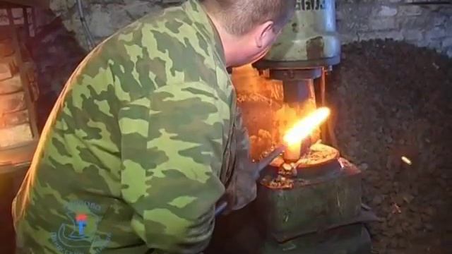 Мастер класс по производству дамасской стали от кузнеца Александра Марушина