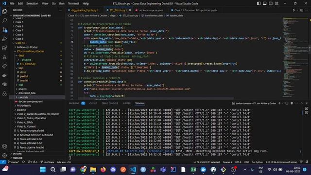 Clase 30. ETL Redshift con Airflow y Docker смотреть онлайн