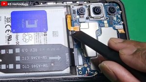 Samsung galaxy A34 5g disassembly repair video how to open Samsung Galaxy A34