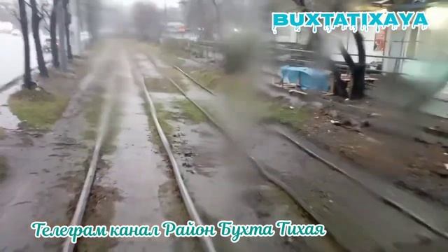 ⚡Владивосток осенний ливень 6.11.23.Ситуация на дорогах?
